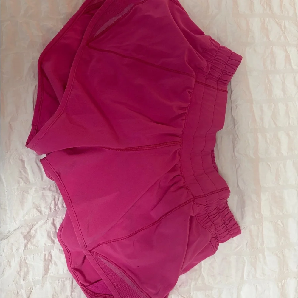 lululemon athletica Hot Pink Workout Shorts